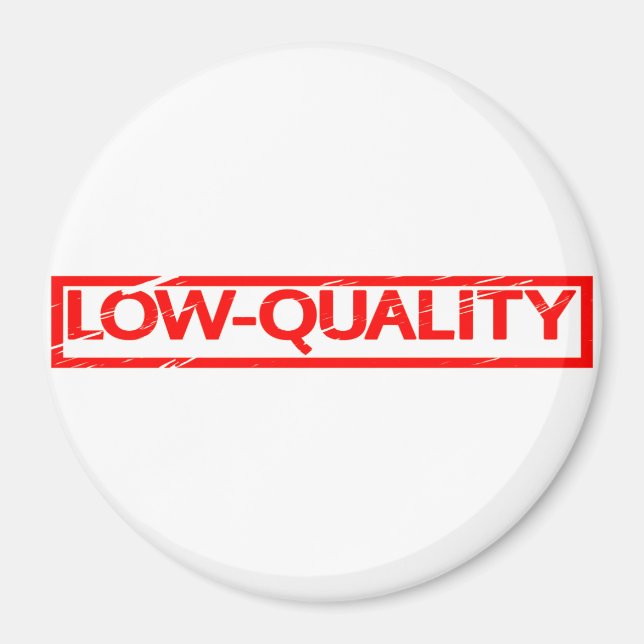 Aimant Timbre de faible qualité (Devant)