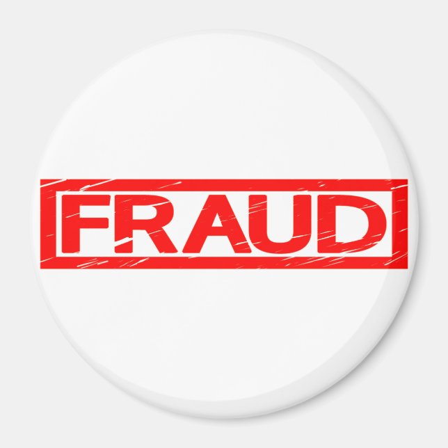 Aimant Timbre de fraude (Devant)