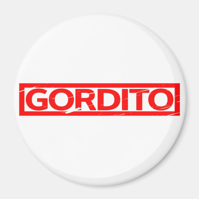 Aimant Timbre de Gordito (Devant)