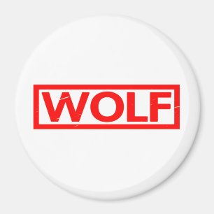 Aimant Timbre de loup