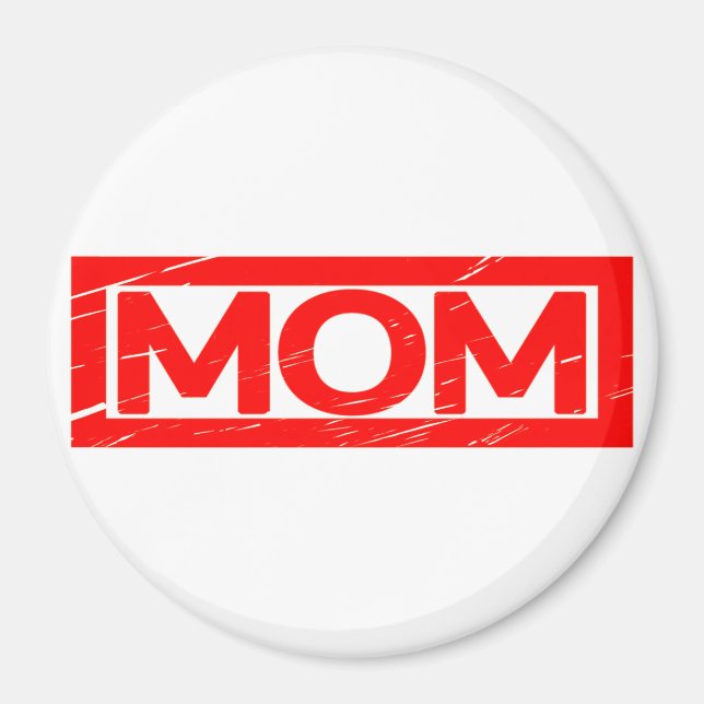 Aimant Timbre de maman (Devant)