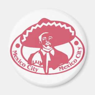 Aimant Timbre de Mexico