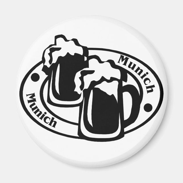 Aimant Timbre de Munich (Devant)