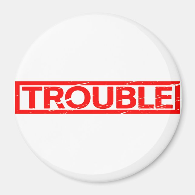 Aimant Timbre de problème (Devant)