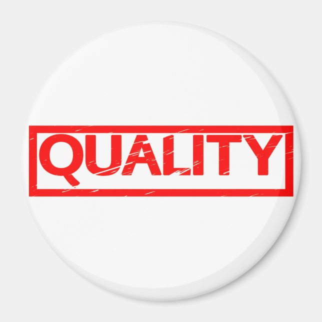 Aimant Timbre de qualité (Devant)
