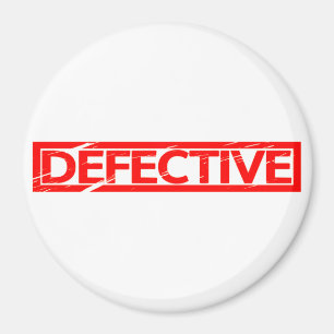 Aimant Timbre défectueux