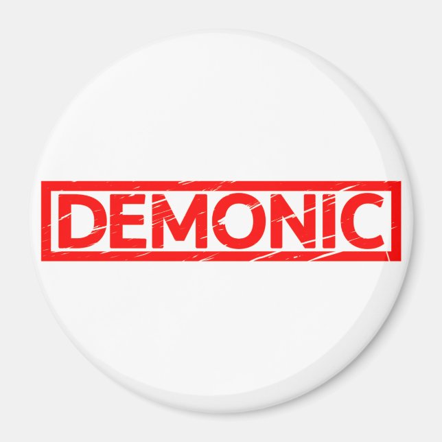 Aimant Timbre démoniaque (Devant)