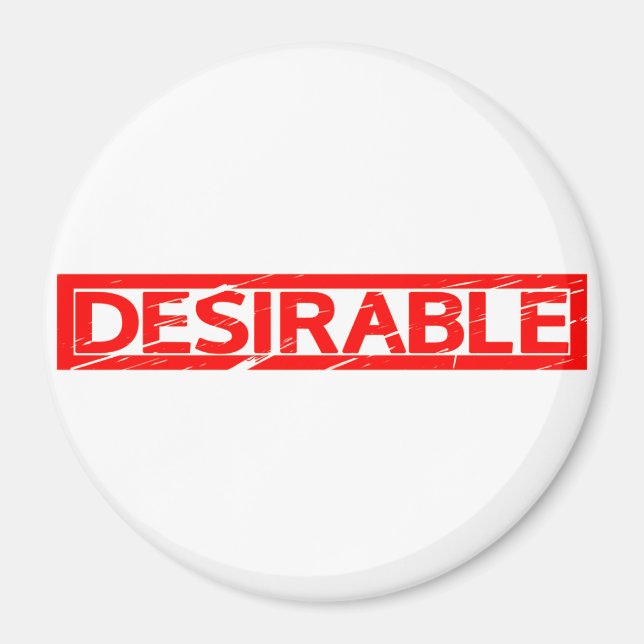 Aimant Timbre désirable (Devant)