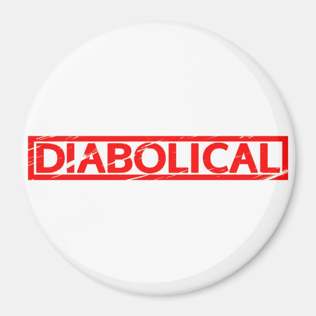 Aimant Timbre diabolique (Devant)