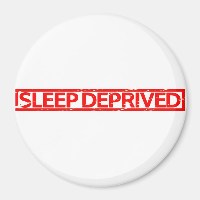 Aimant Timbre du sommeil privé (Devant)
