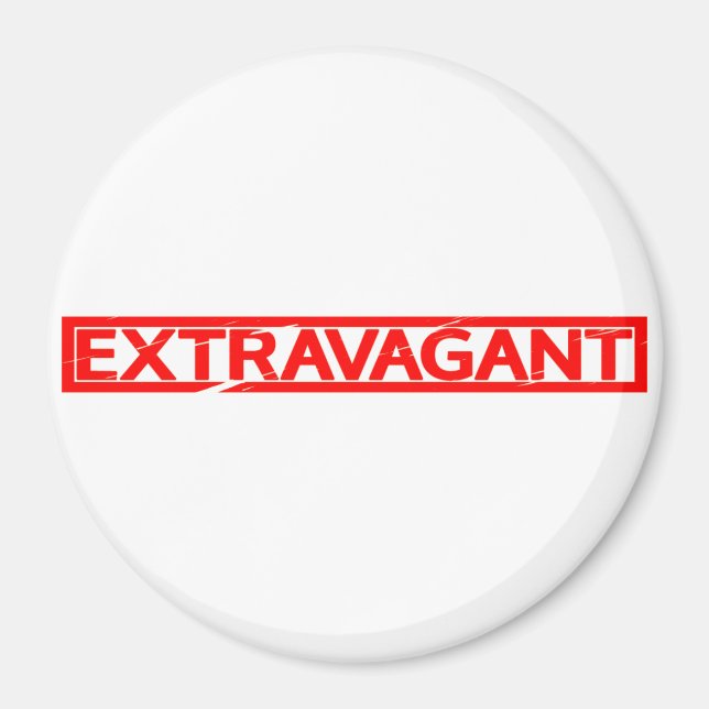 Aimant Timbre extravagant (Devant)
