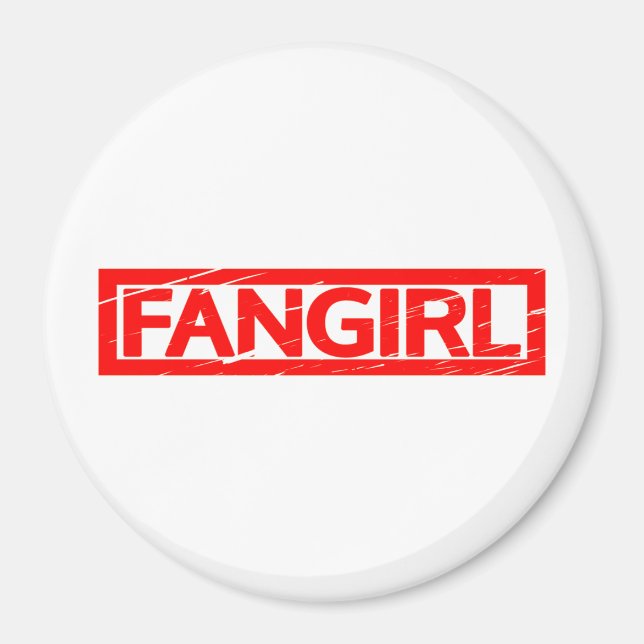 Aimant Timbre Fangirl (Devant)
