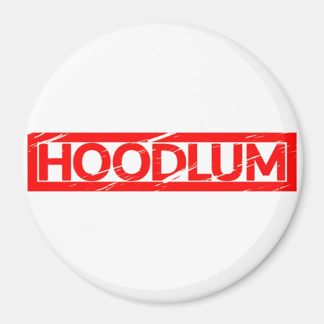 Aimant Timbre Hoodlum (Devant)