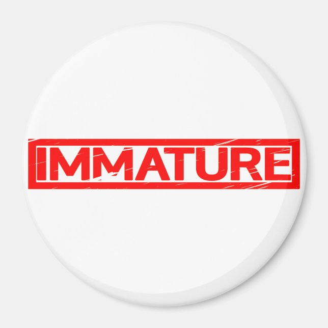 Aimant Timbre immature (Devant)