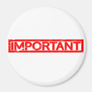 Aimant Timbre important