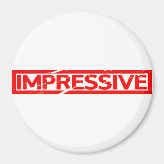 Aimant Timbre impressionnant (Devant)