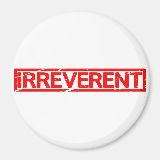 Aimant Timbre irrévérencieux (Devant)
