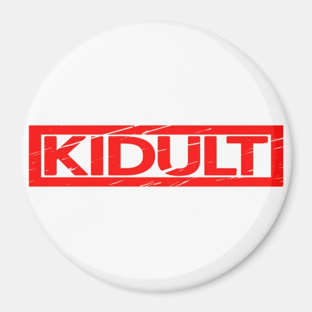 Aimant Timbre Kidult (Devant)