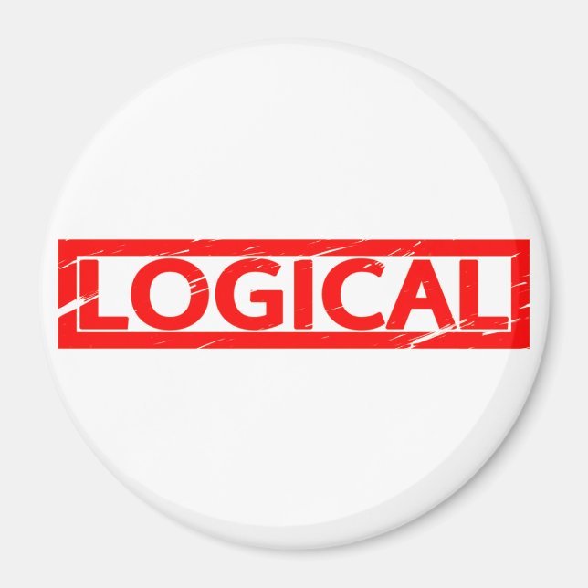 Aimant Timbre logique (Devant)