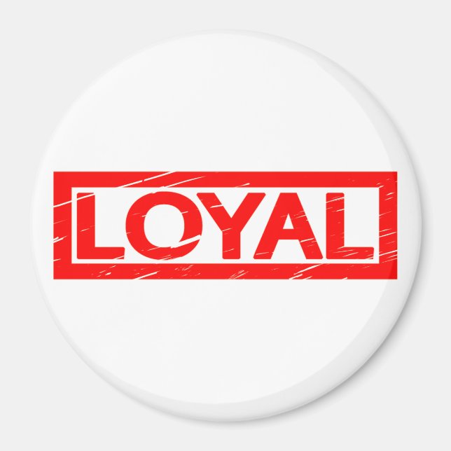 Aimant Timbre Loyal (Devant)