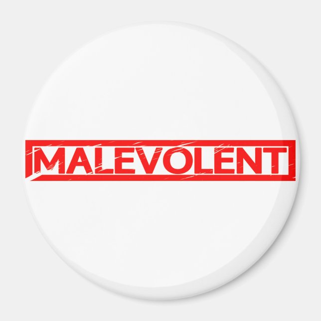 Aimant Timbre malveillant (Devant)