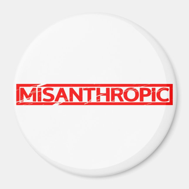 Aimant Timbre Misanthropique (Devant)