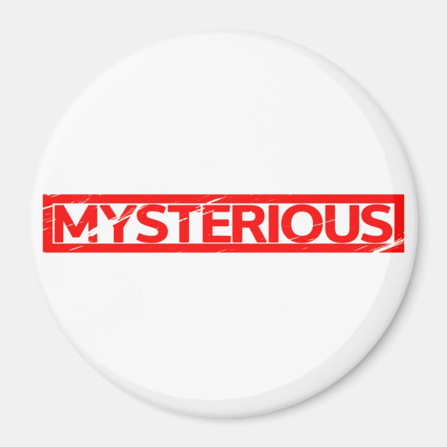 Aimant Timbre mystérieux (Devant)
