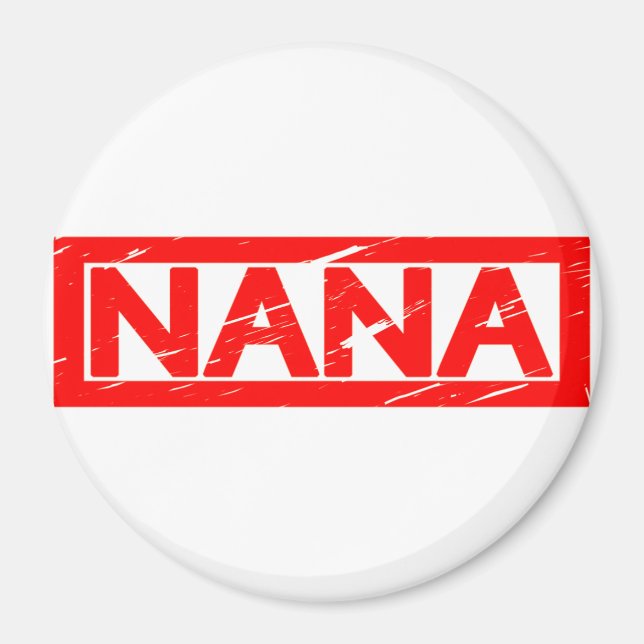 Aimant Timbre Nana (Devant)
