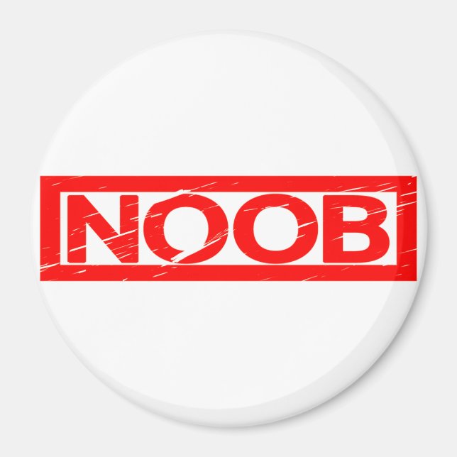 Aimant Timbre Noob (Devant)