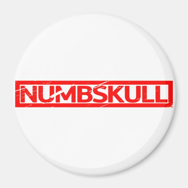 Aimant Timbre numérique (Devant)