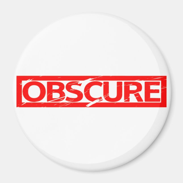 Aimant Timbre obscur (Devant)