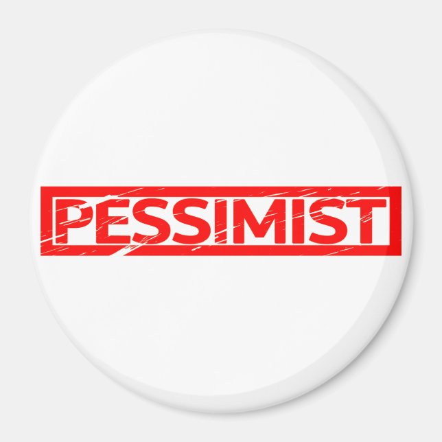 Aimant Timbre pessimiste (Devant)