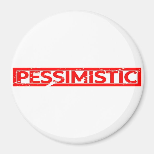 Aimant Timbre pessimiste (Devant)