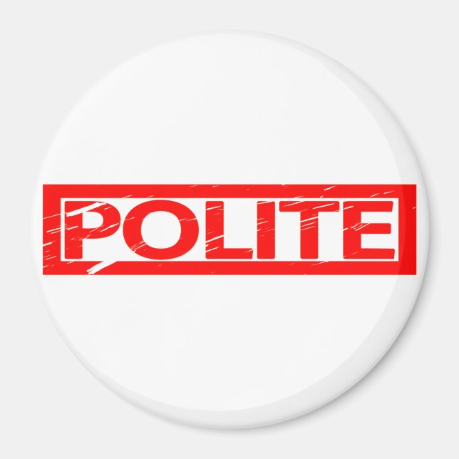Aimant Timbre poli (Devant)