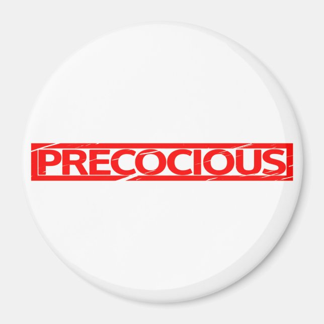 Aimant Timbre précoce (Devant)