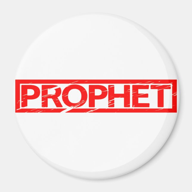 Aimant Timbre Prophète (Devant)