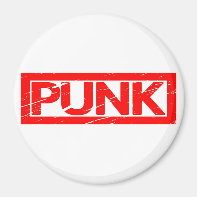 Aimant Timbre Punk (Devant)