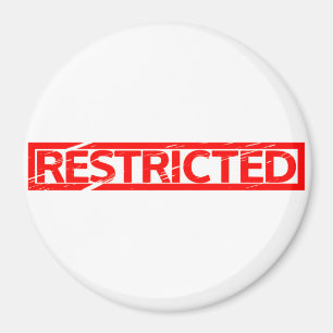 Aimant Timbre restreint