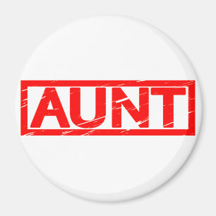 Aimant Timbre Tante