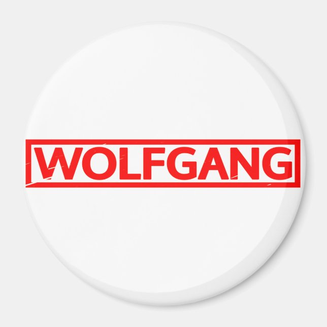 Aimant Timbre Wolfgang (Devant)