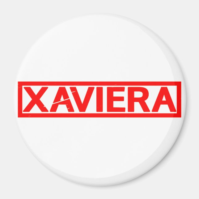 Aimant Timbre Xaviera (Devant)