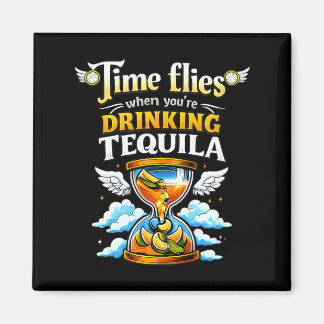 Aimant Time flies when youre drinking party crew