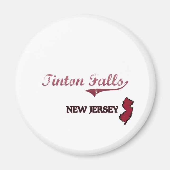 Aimant Tinton Falls New Jersey City Classic (Devant)