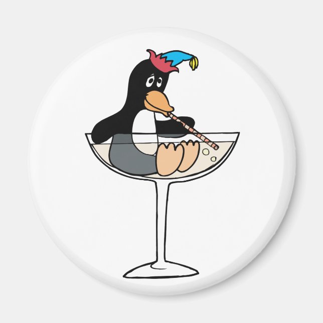 Aimant Tipsy Penguin (Devant)