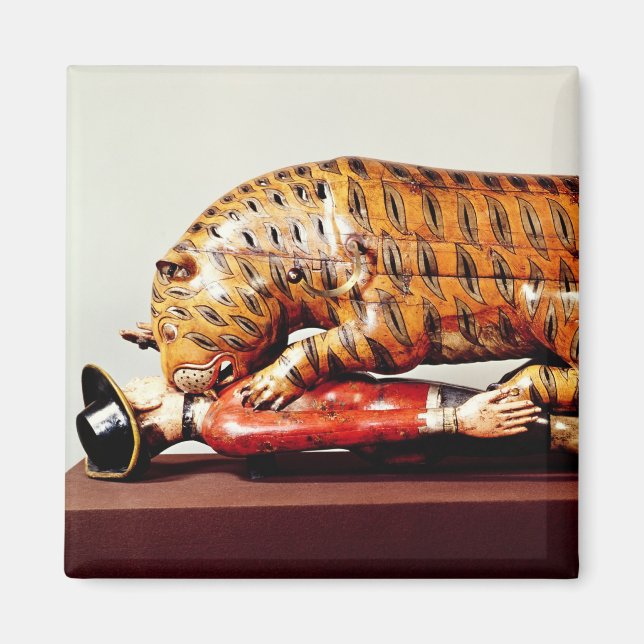 Aimant Tipu's Tiger, c.1790 (wood) (Devant)