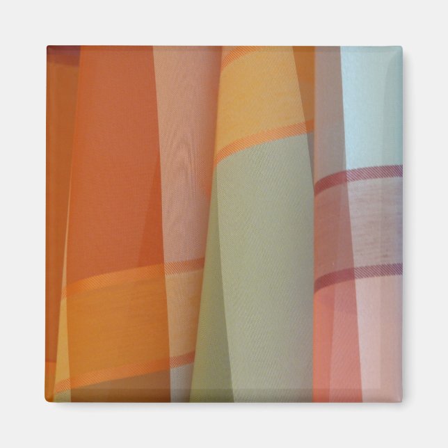 Aimant Tissu coloré (Devant)