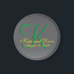 Aimant Titane meilleur amusant<br><div class="desc">monogramme gris Titane. Fancique et un d'un genre, trois dimensions, rose de couleur rouge clair monogramme est capricieux. Chic Unique est, impulsif, capricieux, décalé et un triomphe particulier. Toutes les images et oeuvres d'art © du propriétaire de ce magasin et ne peuvent être reproduites sous aucune forme sans autorisation écrite....</div>