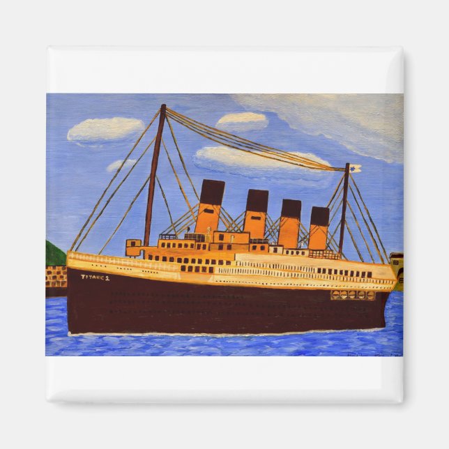 Aimant Titanic 2 @ (Devant)