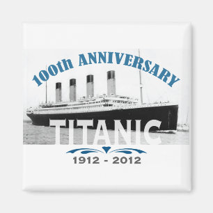 Aimant Titanic descendant l'anniversaire de 100 ans
