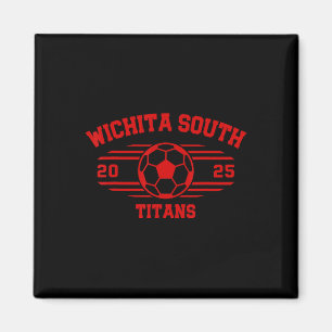 Aimant Titans de Wichita South Football Byll 2025 Lycée